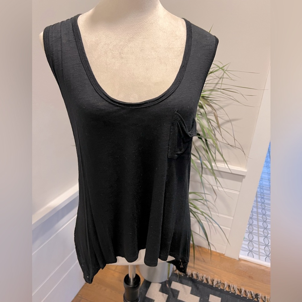 Scoop neck tank from Sam's -- back is entirely lace